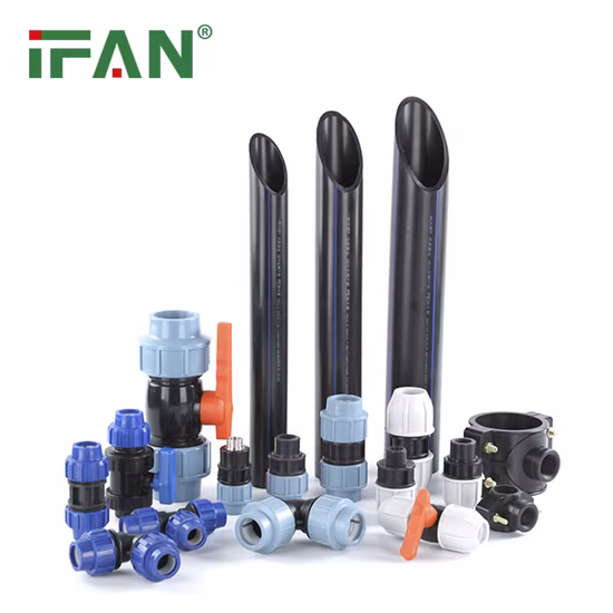 Ifan PPR/Pex/HDPE Pex-Al-Pex Pipe and Fittings Factory Wholesale Press Fittings