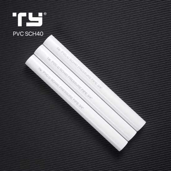 ASTM D2466 표준 플라스틱(PVC CPVC PPR 플라스틱) 튜브 파이프